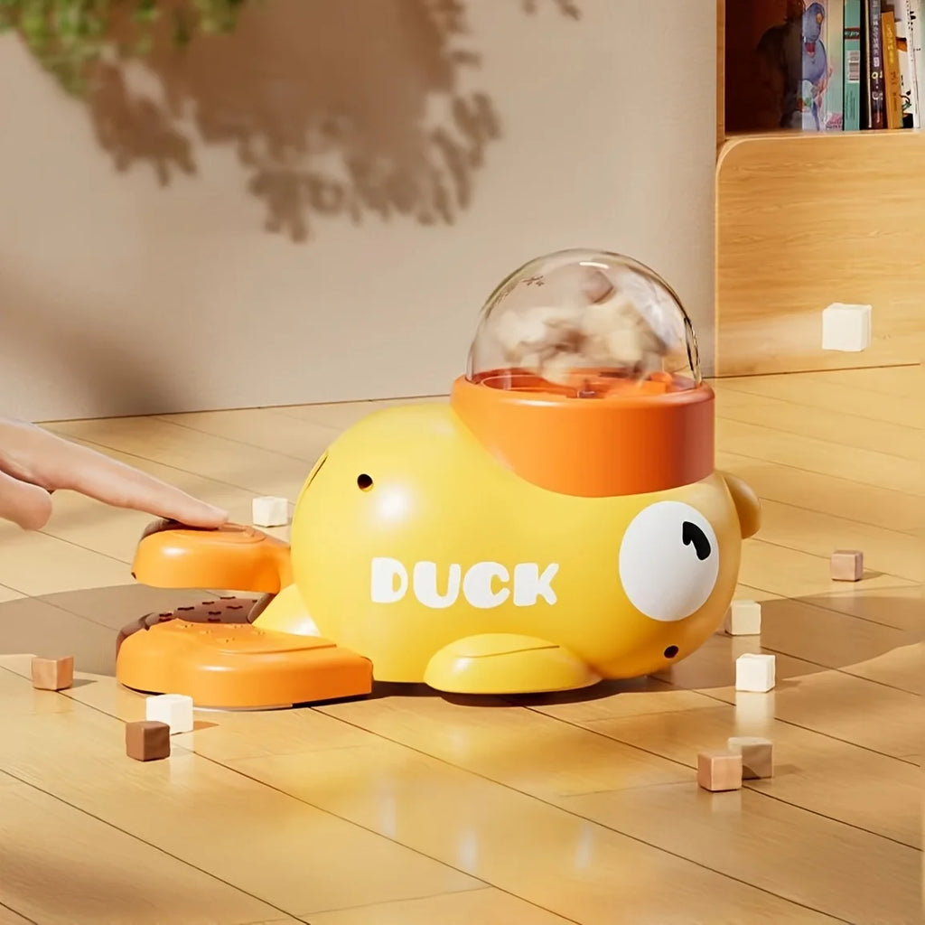 Dog food Feeder Cartoon Duck Design Pet Snack Puzzle Feeder Anti-Slip Puppy Automatic Dog Cat Food Dispenser Toy