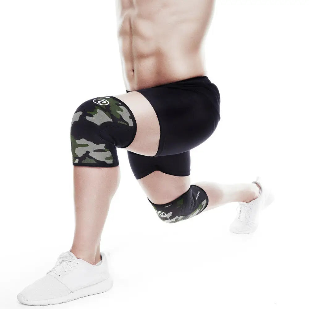 7MM Knee Sleeves Support  Injury Recovery - Neoprene Knee Brace Knee Support for Squats, Running & Gym Workout