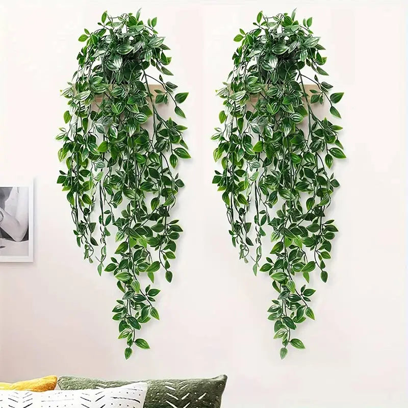 Artificial Hanging Plants Mandala Eucalyptus Leaves Vines False Potted Plants Indoor and Outdoor Decoration