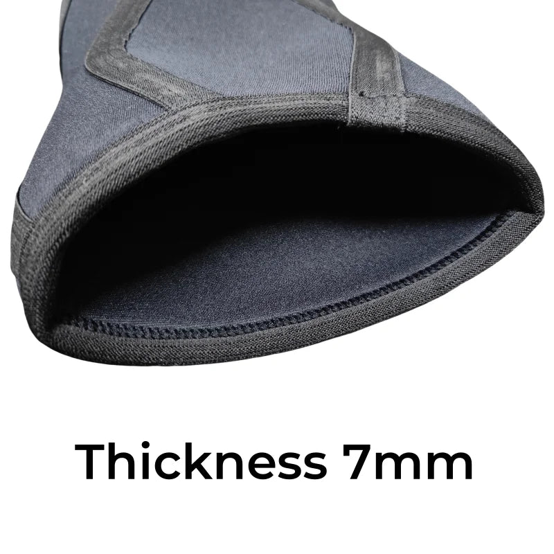 1 Pair Strength Knee Sleeves 7mm Neoprene Compression Knee Brace Support for Weightlifting, Powerlifting, Squat for Women & Men