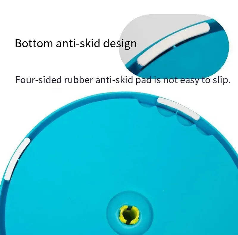 Dog Puzzle Slow Feeder Interactive Dog Puzzle Game 3 Layers Detachable Slow Eating Dog Bowl Anti-anxiety Dog Feeder Bowl
