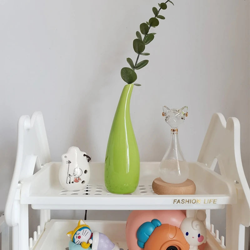 Modern Nordic Style Ceramic Vases Simple Pot Flower Arrangement for Home Office Desktop Living Room Decoration Jarrones Nordicos