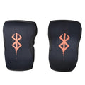 1 Pair Strength Knee Sleeves 7mm Neoprene Compression Knee Brace Support for Weightlifting, Powerlifting, Squat for Women & Men