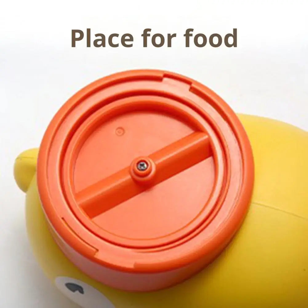Dog food Feeder Cartoon Duck Design Pet Snack Puzzle Feeder Anti-Slip Puppy Automatic Dog Cat Food Dispenser Toy
