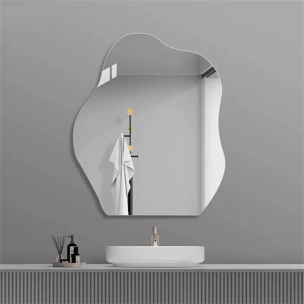 Irregular Mirror Wall Decorative Mirrors For Dressing Table Bedroom Living Room Glass Mirror Living Room Decor