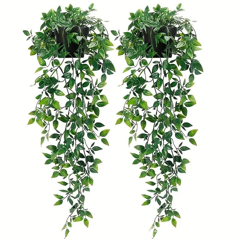 Artificial Hanging Plants Mandala Eucalyptus Leaves Vines False Potted Plants Indoor and Outdoor Decoration